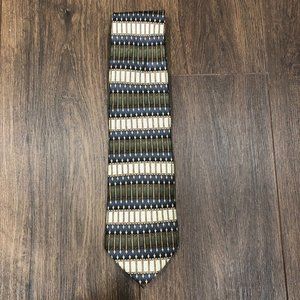 Keith Daniels Silk Tie Goth Fence Hand Made Casual Business Everyday 59"x3.5"